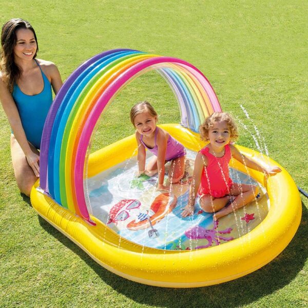 Intex Rainbow Arch Spray Pool 58" x 51" x 34" 57156