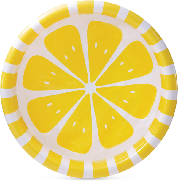INTEX 58" x 13" Zesty Lemon Kiddie Pool Round 58432 - Image 3