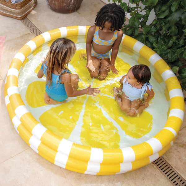 INTEX 58" x 13" Zesty Lemon Kiddie Pool Round 58432