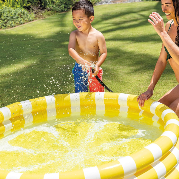 INTEX 58" x 13" Zesty Lemon Kiddie Pool Round 58432 - Image 6