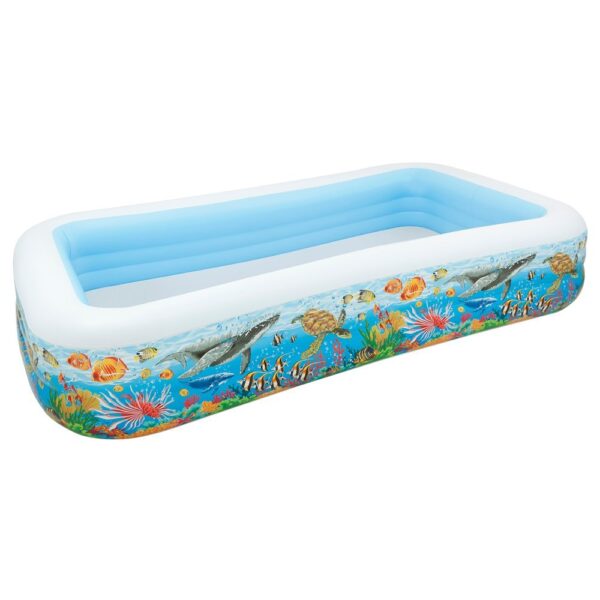 INTEX Swim Center Tropical Reef Family pool (120" L x 72" W 22" H) 58485 - Image 4