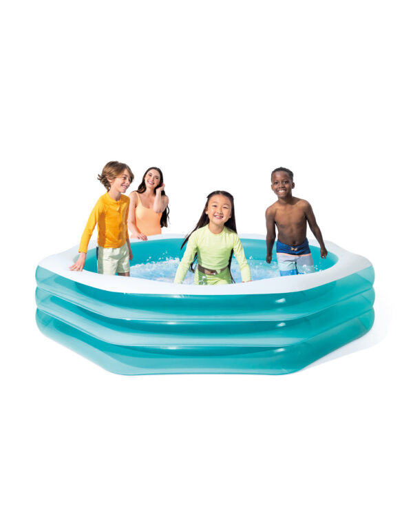 Intex Swim Center Inflatable Octagonal Family Pool( 100" x 100" x 22"), Item Code: 58492 - Image 5