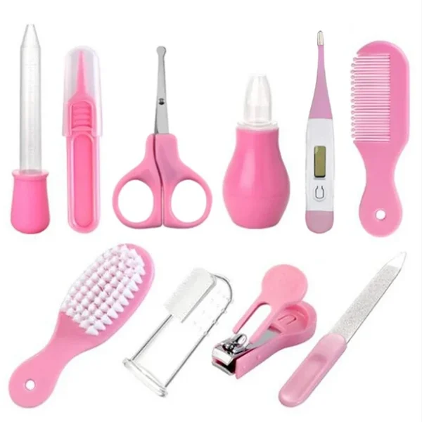 Baby Grooming Kit and Baby Nail Kit, 8 Pieces Newborn Nursery Health Care Set for Kids Toddlers Baby Boys Girls Newborn - Image 2