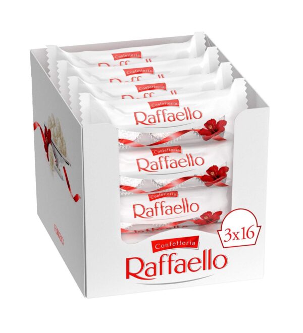 Ferrero Raffaello chocolate 30 Gram - Pack of 16 - Full Box