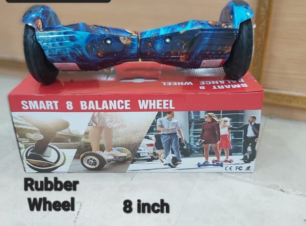 Smart Balance Wheels smart self balance electric scooter for kids, 8 inch wheel - multi color/ Black Hoverboard  - Image 7