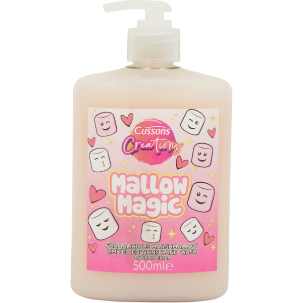 Cussons Creations Mallow Magic Hand Wash, Antibacterial, 500 ml.