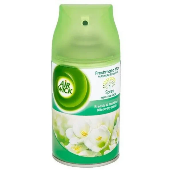 Air Wick Freshmatic Freesia & Jasmine Refill Room Freshener, Air Freshener, Room Spray, 250 ml.
