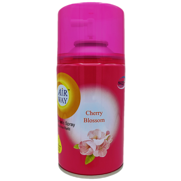 Air Way Cherry Blossom Air Freshener Spray Refill, 250 ml.