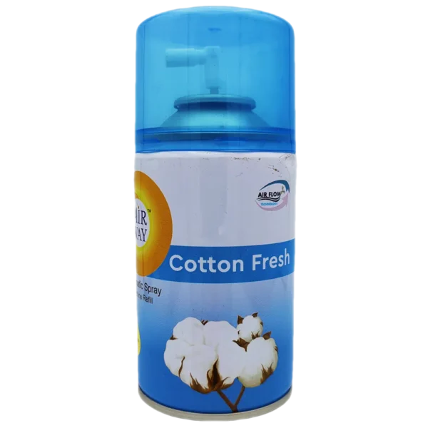 Air Way Cotton Fresh Air Freshener Spray Refill, 250 ml.