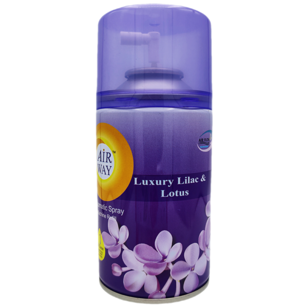 Air Way Luxury Lilac & Lotus Air freshener Spray Refill ,250 ml.