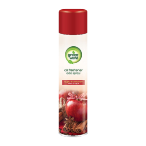 Green World Apple And Cinnamon, Air Freshener, 300 ML.