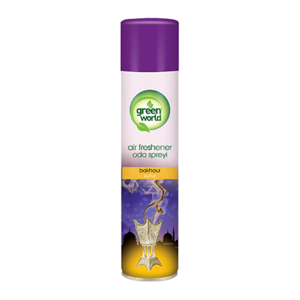 Green World Bakhour Air Freshener, Room Spray, 300 ML.