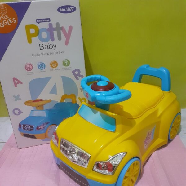 A+B Car Shaped Baby Potty Toilet, BZ :1877 - Image 5