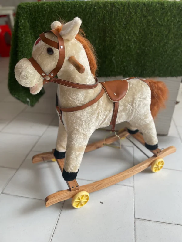 WHEEL ROCKING HORSE MEDIUM For Kids - Image 4