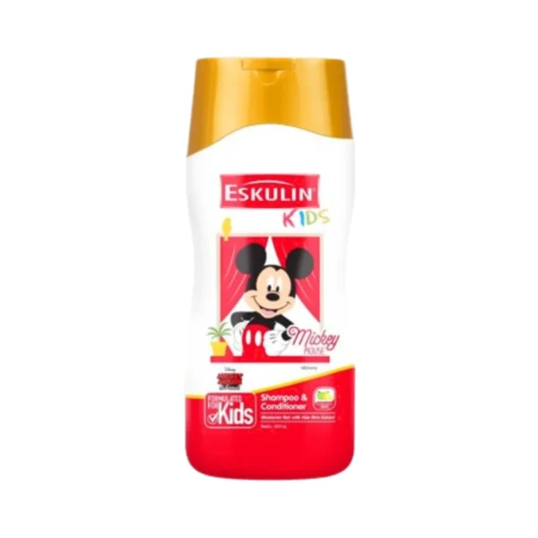 Eskulin Kids Disney Princess Baby Shampoo & Conditioner (Mickey) 200mL