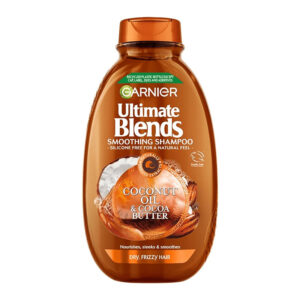 Garnier Cocoa Butter & Coconut Oil Shampoo For Frizzy Hair, 400 ml.
