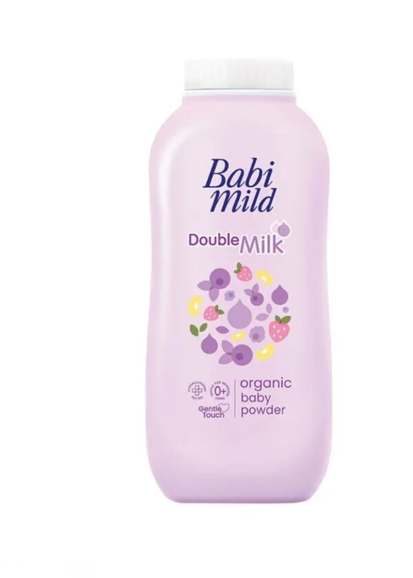 Babi Mild Double Milk Organic baby Powder 160 g.