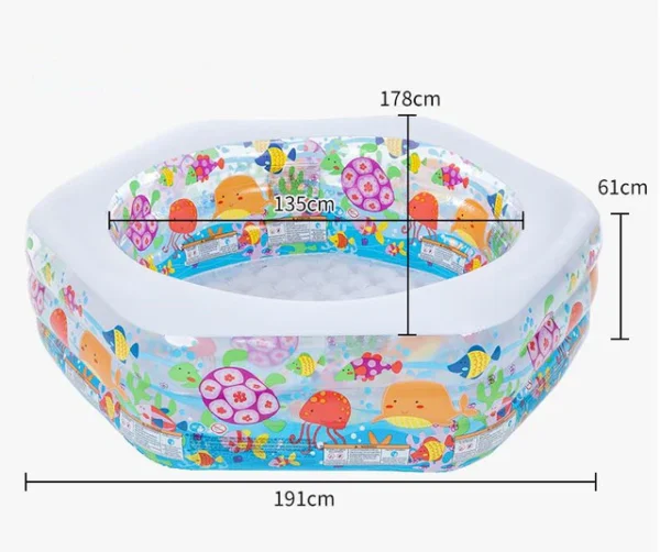 INTEX Happy Otter Pool (75” x 70" x 24”) , - Image 2