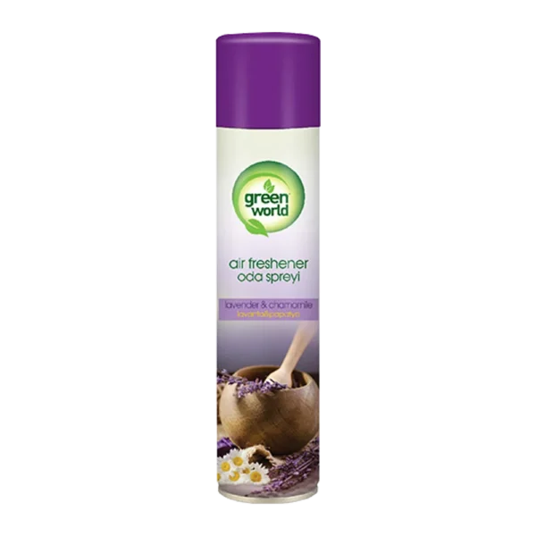Green World Lavender & Chamomile Air Freshener, Room Spray, 300 ML.