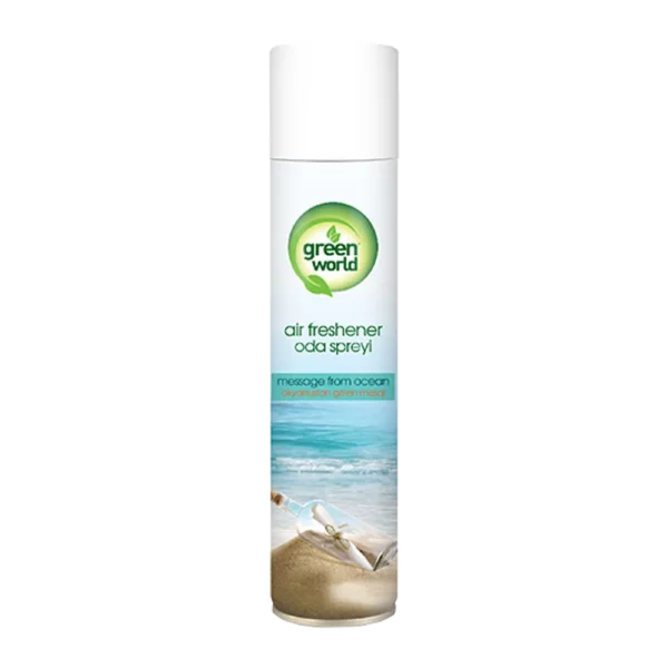 Green World Message From Ocean Air Freshener, Room Spray, 300 ML.
