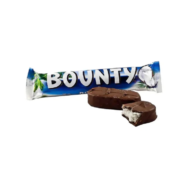 Bounty Chocolate Bars 24 PCS Pack 57G: - Image 2