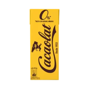 Cacaolat Rich Chocolate Protein Drink, Original Cold Coffee With 0% Added Sugar, 200 ml.