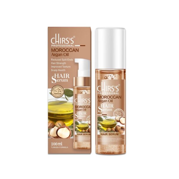 Chris's Professional Moroccan Argan Oil Hair Serum, Ultimate Nourishment & Protection, 100 ml. - Image 3