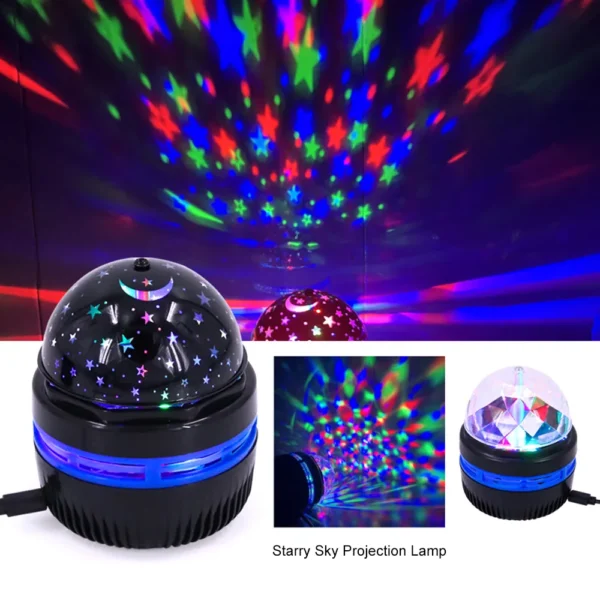 LED Night Light, Aurora Star Projection Night Lamp - Image 9