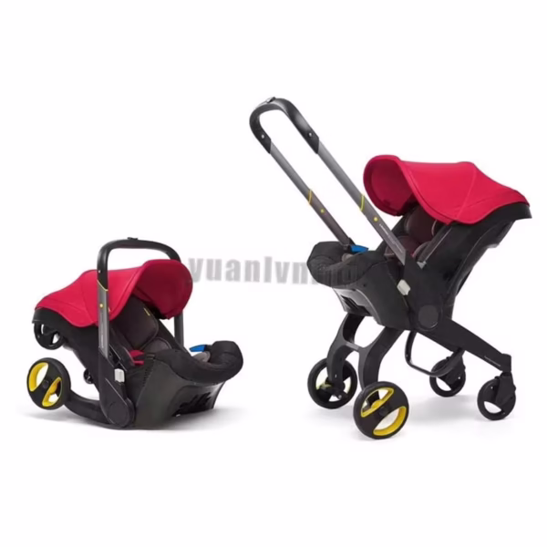 2 in 1 Car Seat/Carry Cot  and Baby Stroller ,BZ:S800 - Image 2