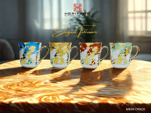 Heritage MUG CRACK |6PC(Set of 6),Item Code: M605 CRACK - Image 3