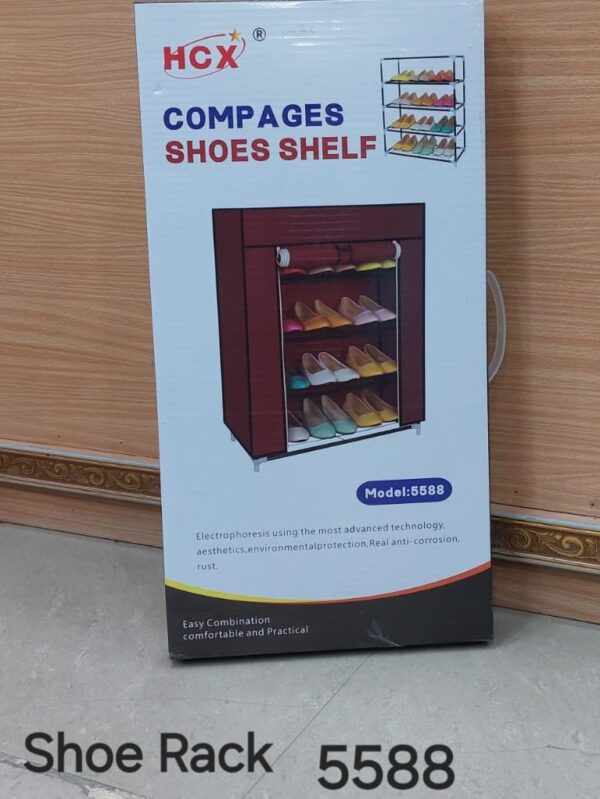 Multipurpose Shoes Rack ,BZ Model 5598: - Image 3
