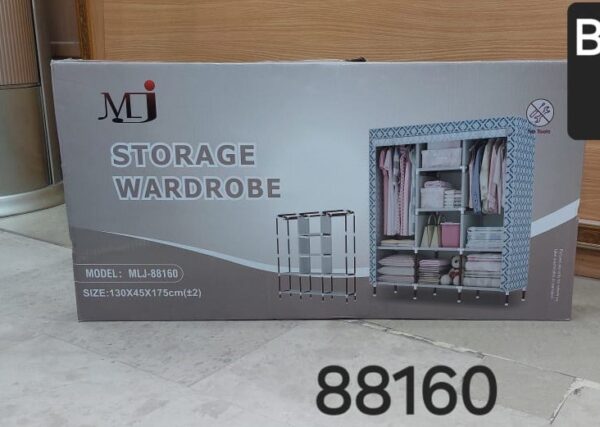 MJ Storage Wardrobe Household Fabric Folding Cloth Ward Storage Assembly King Size ,BZ:88160 - Image 2
