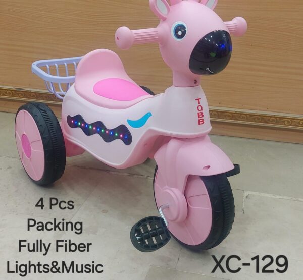 Tricycles with Pedals, Music, Lighting Able to Slide Multifunctional Toy Cars XC-129