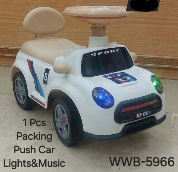 Sports Push Car With Light & Music, BZ:WWB5966 - Image 2