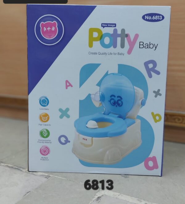 A+B Kids & Babies Cartoon Face Potty Seat And Trainer , BZ: 6813 - Image 3