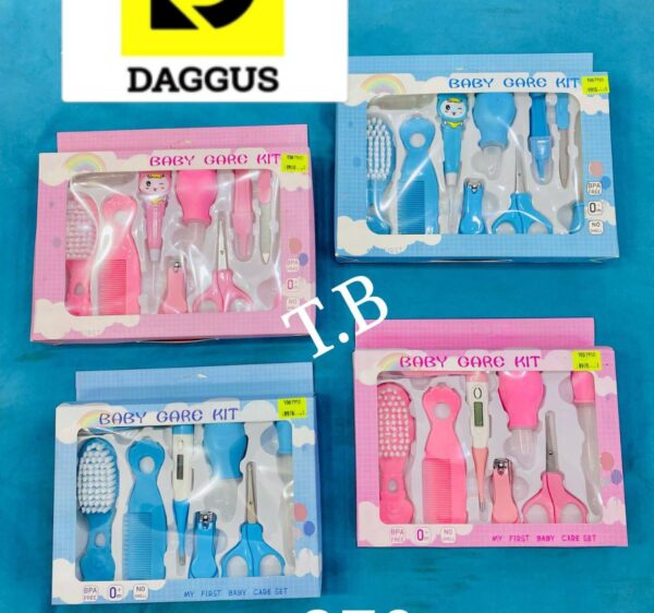 Baby Grooming Kit and Baby Nail Kit, 10 Pieces Newborn Nursery Health Care Set for Kids Toddlers Baby Boys Girls Newborn - Image 6