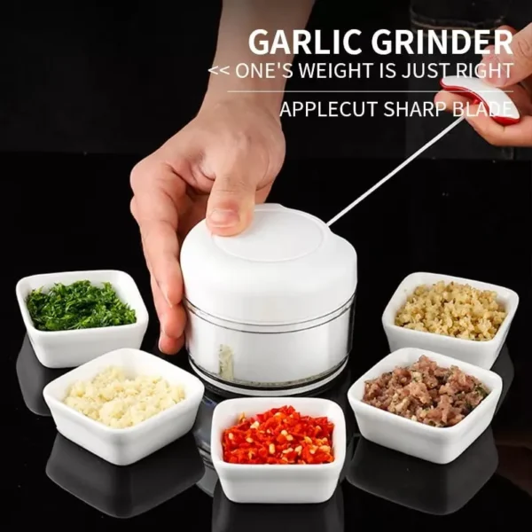 Electric Mini Garlic Masher Vegetable Grinder Portable Crusher Food Garlic Machine - Image 6