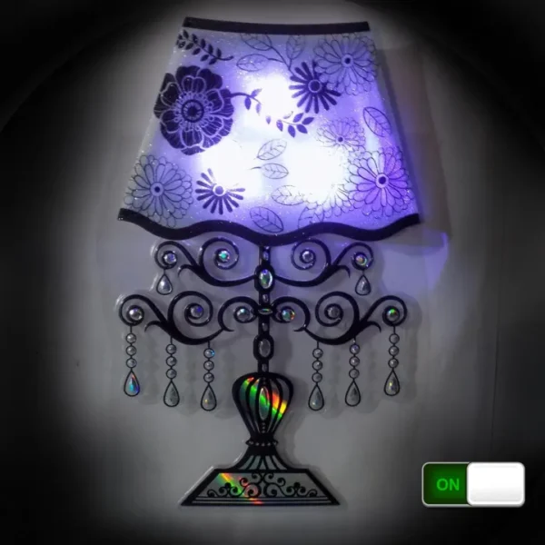 LED Lights Sticker, 3D Embellishment Art Lamp Shape, For Wall Decor. - Image 2