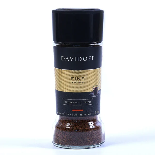 DAVIDOFF Fine Aroma Roasted Ground Masterpiece Of Instant Arabica Coffee 100 gm
