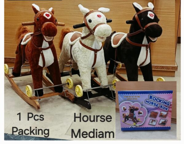 WHEEL ROCKING HORSE MEDIUM For Kids