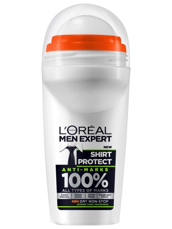 L'Oreal Men Expert Shirt Protect Roll On Anti-Perspirant Deodorant 50 ml.