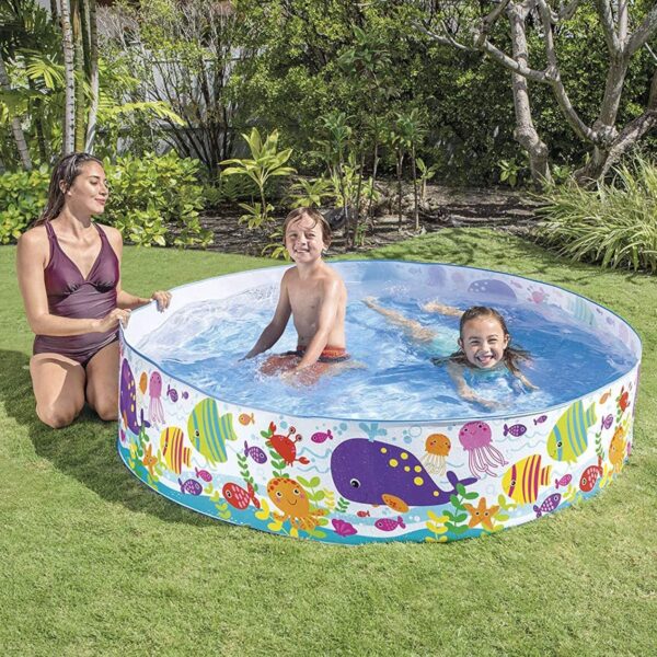 INTEX Ocean Play Snap Set Pool ( 6' x 1'3") 56452 - Image 2