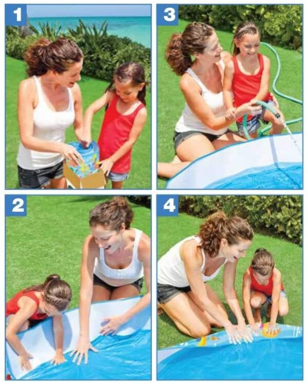 INTEX Ocean Play Snap Set Pool ( 6' x 1'3") 56452 - Image 3