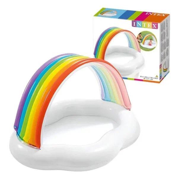 INTEX Rainbow Cloud Baby Pool ( 56" x 47" x 33" ) 57141