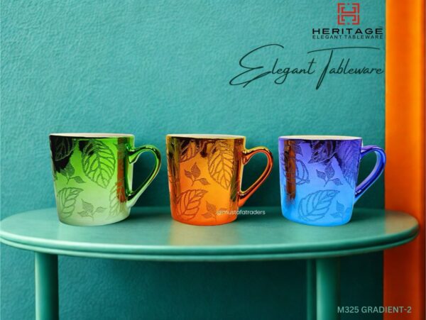 Heritage MUG GRADIENT-1 |6PC(Set of 6),Item Code: M32 GRADIENT-1