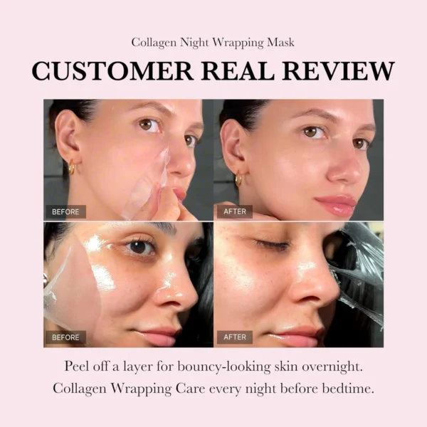 Medicube Collagen Night Wrapping Mask 75ml - Image 4