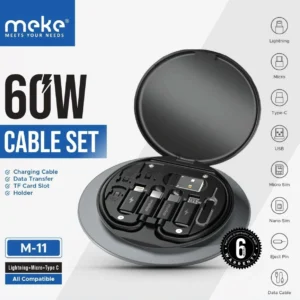Charging Cable Data Cable Storage Box 60W Fast Charging Four-in-one