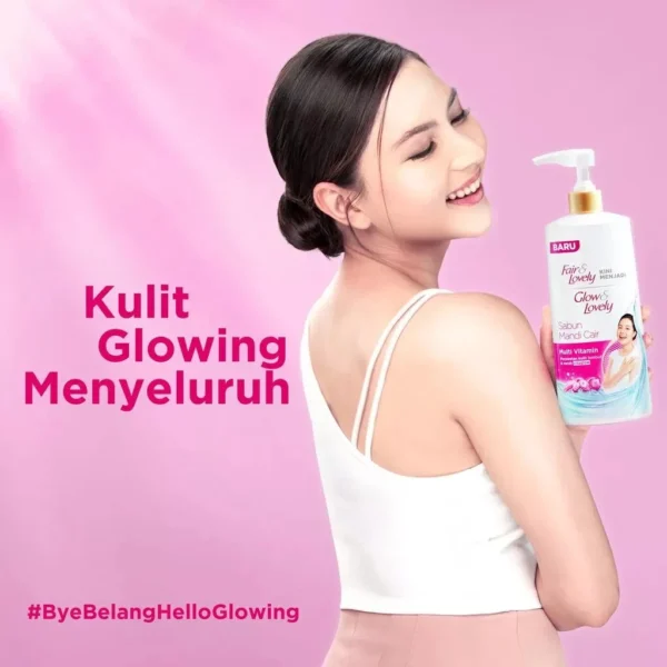 Glow & Lovely Brightening Body wash with Multivitamin and Niacinamide Bottle 550 ml. - Image 5