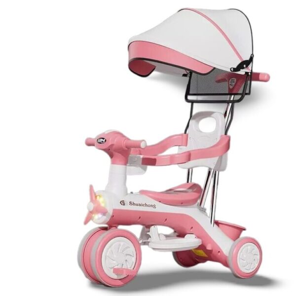 Multi-function 3-wheel stroller, great choice for babies 10 months and older AZ809