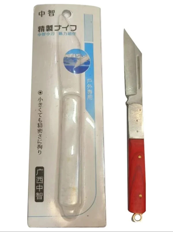 Stainless Steel Plastic SS Folding Knife, 4 Inch - Image 3